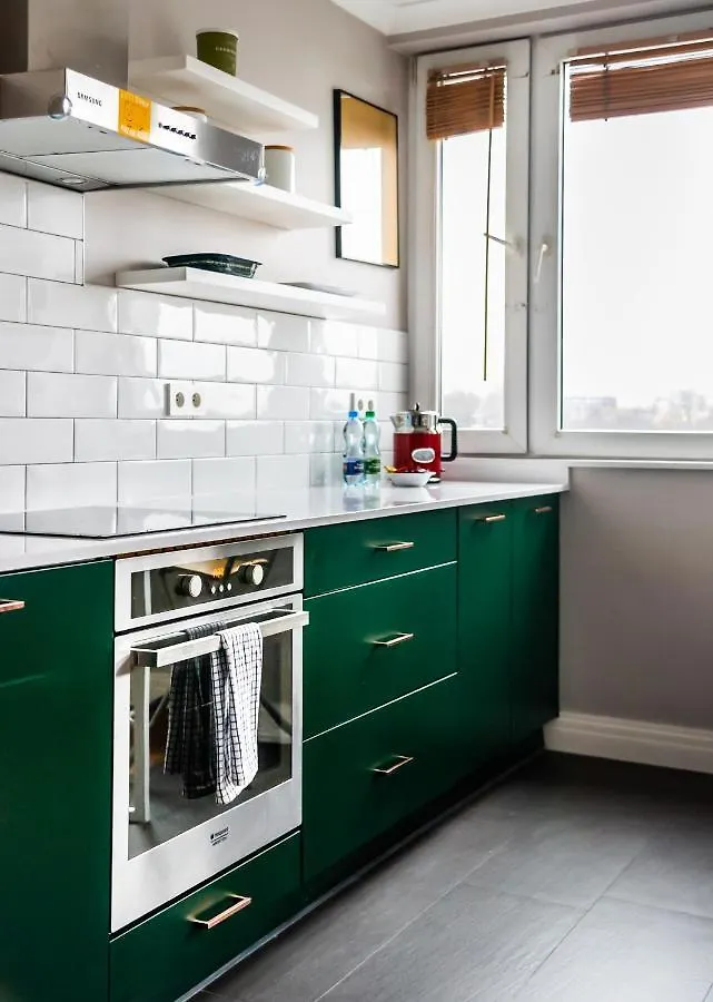 Solec Colourful Vistula Apartment ワルシャワ